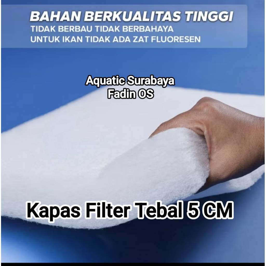 Dakron Lembaran 120 x 170 cm Peredam Speker Box / Peredam Sound System/ Filter Dakron/Filter Kolam A