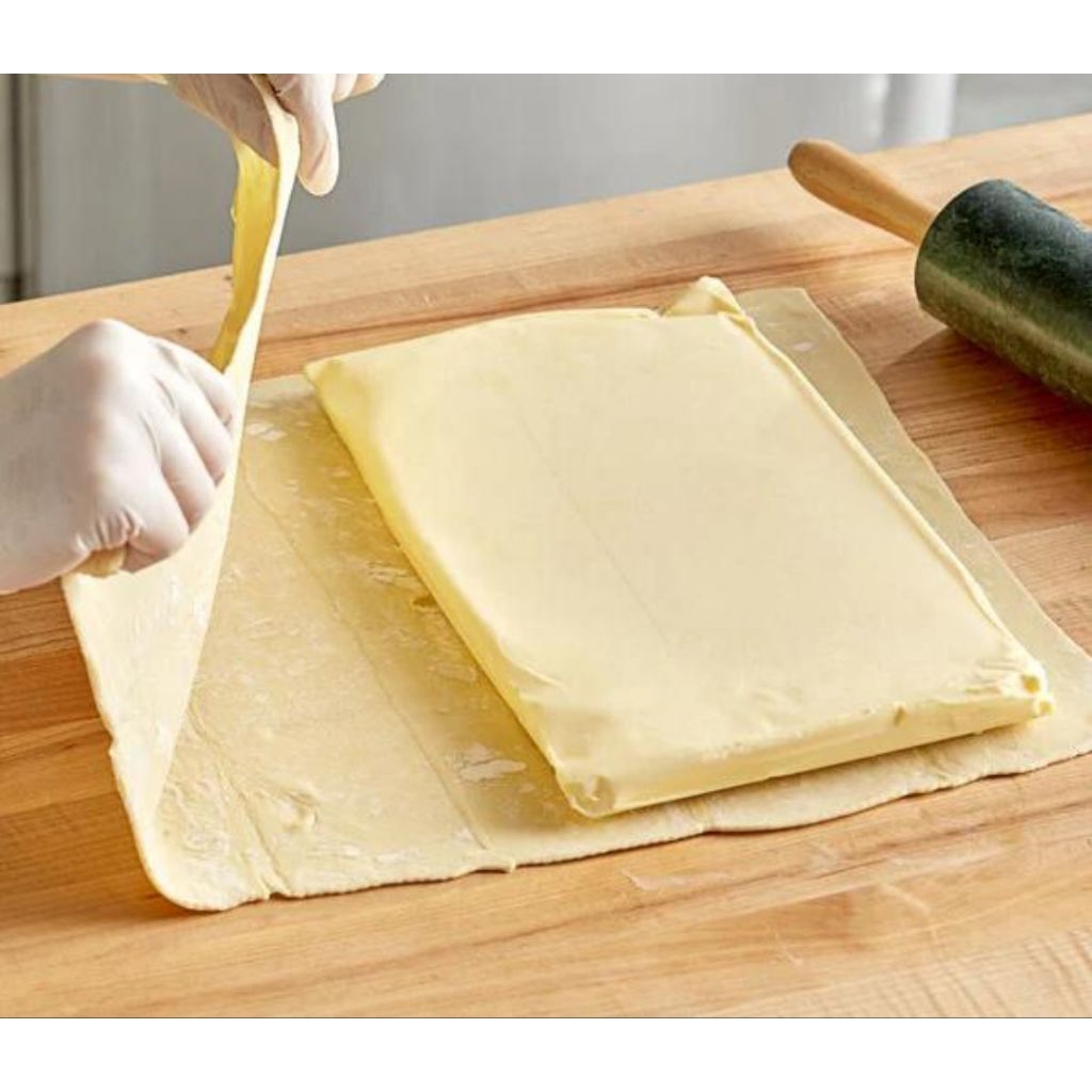 Margarine Sheet by MeisterMarken (Germany) M - Goldzieh Platte repack 500gr