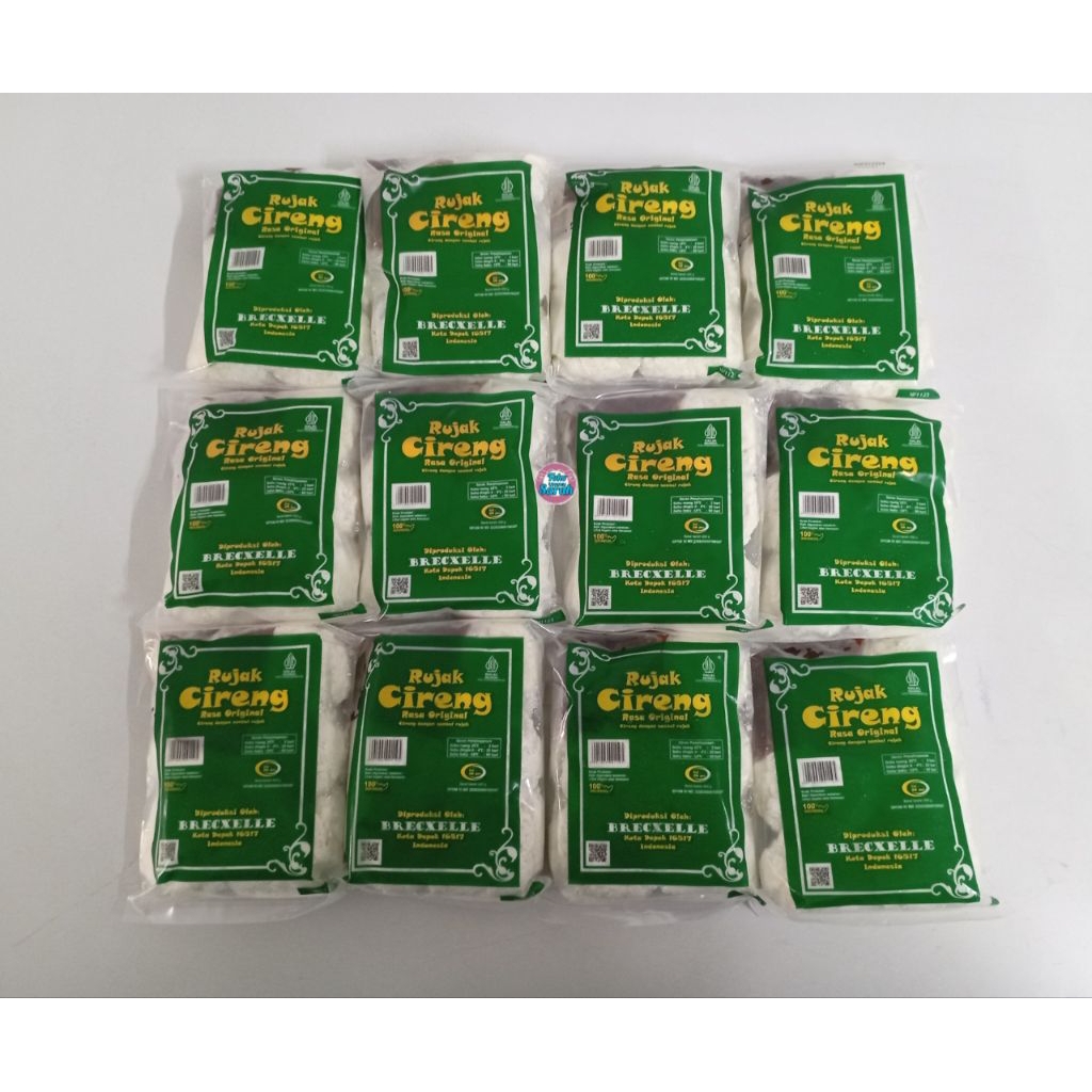 Cireng rujak camilan frozen food bekasi jakarta