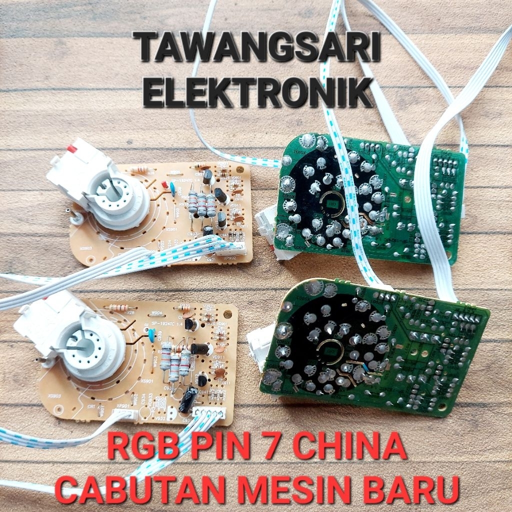rgb pin 7 tv china original cabutan mesin baru pin 7 rgb