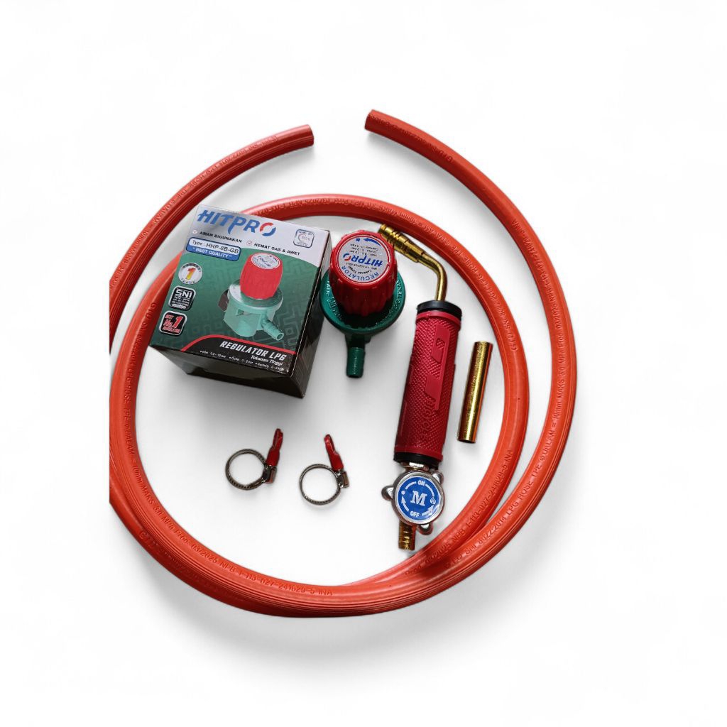 Kompor Torch Lpg Komplit Kepala Torch Manual Gas Torch Blow Torch Kepala Heating Alat Las Mini Alat