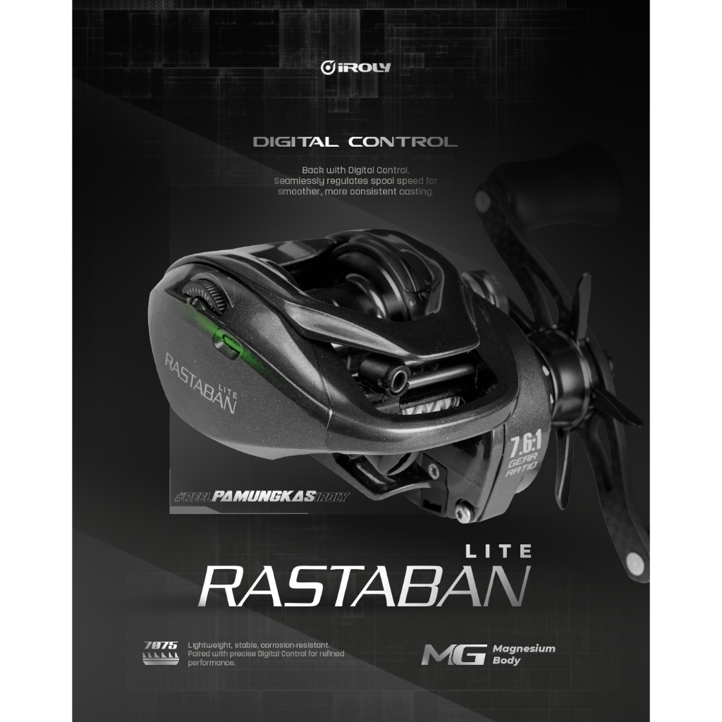 reel BC IROLY RASTABAN LITE DC (digital control)
