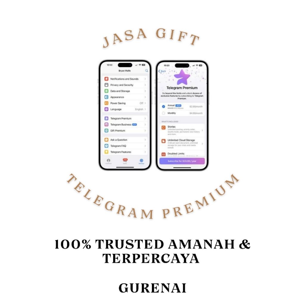 GIFT TELEGRAM PREMIUM MURAH