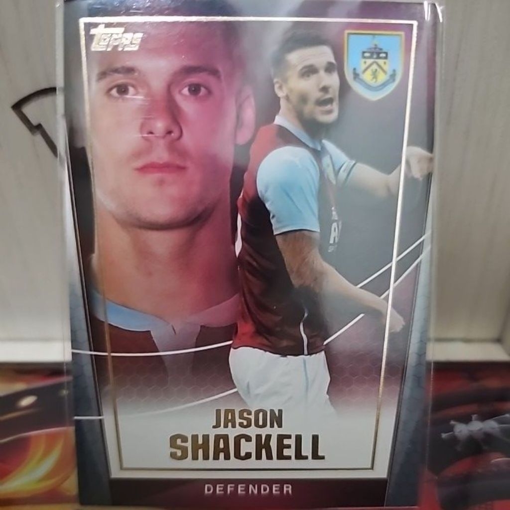 Topps Trading Card Jason Shackell Burnley