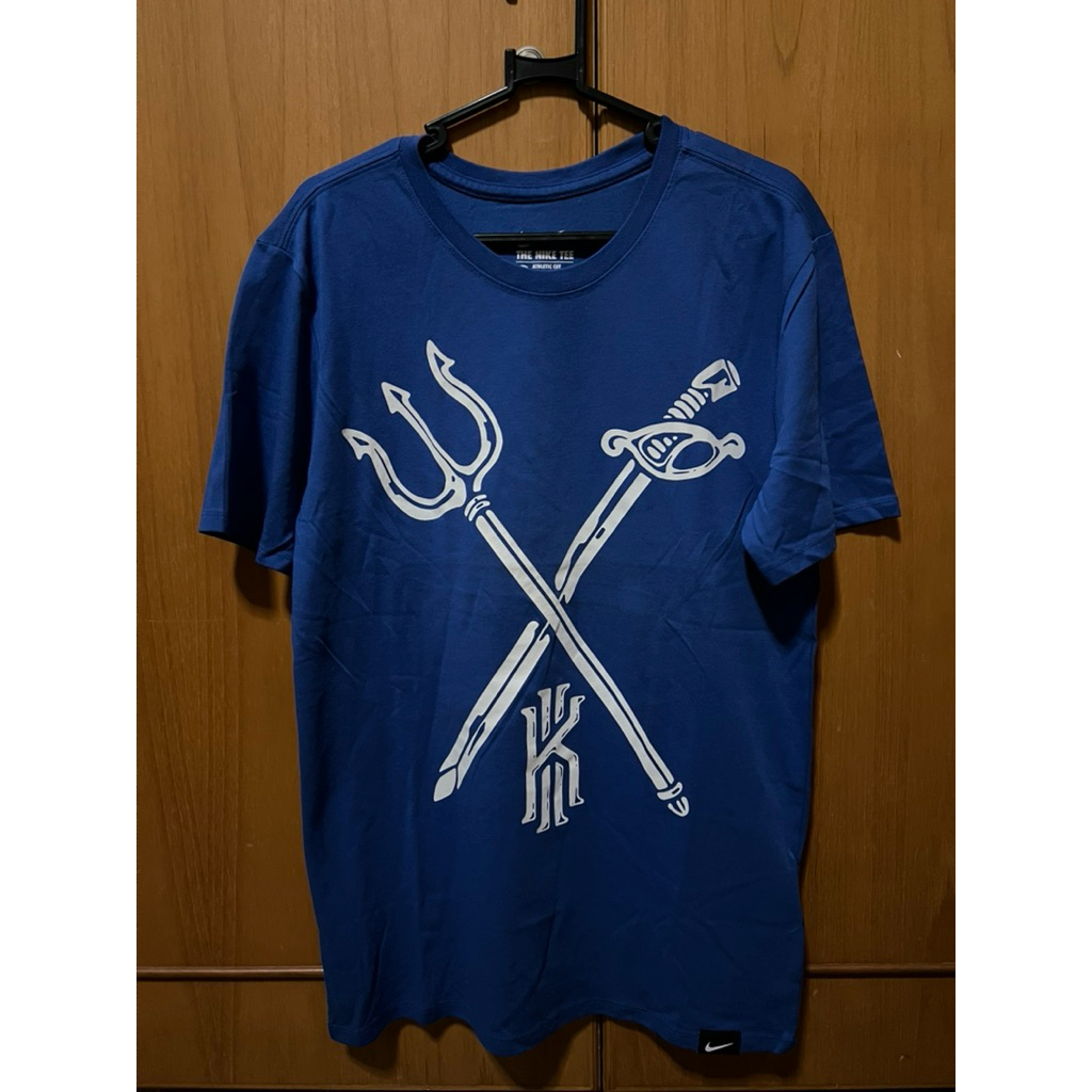 [PRELOVED] Nike Kyrie Tee T-shirt Kaos Laki Blue and White
