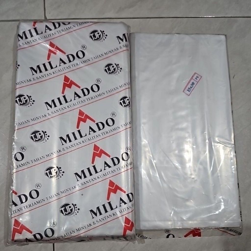 Plastik PE Milado 15x30