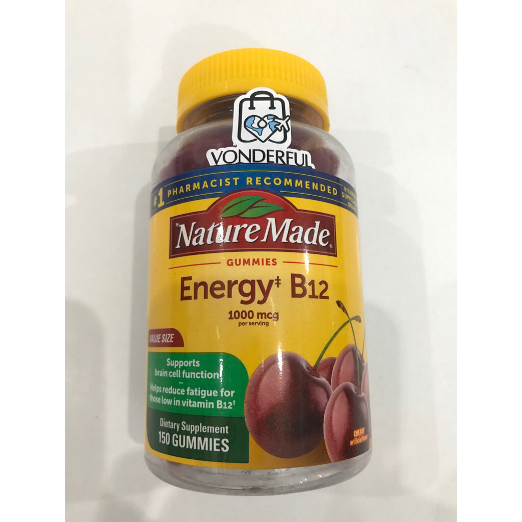 nature made energy B12 1000mcg (import USA)