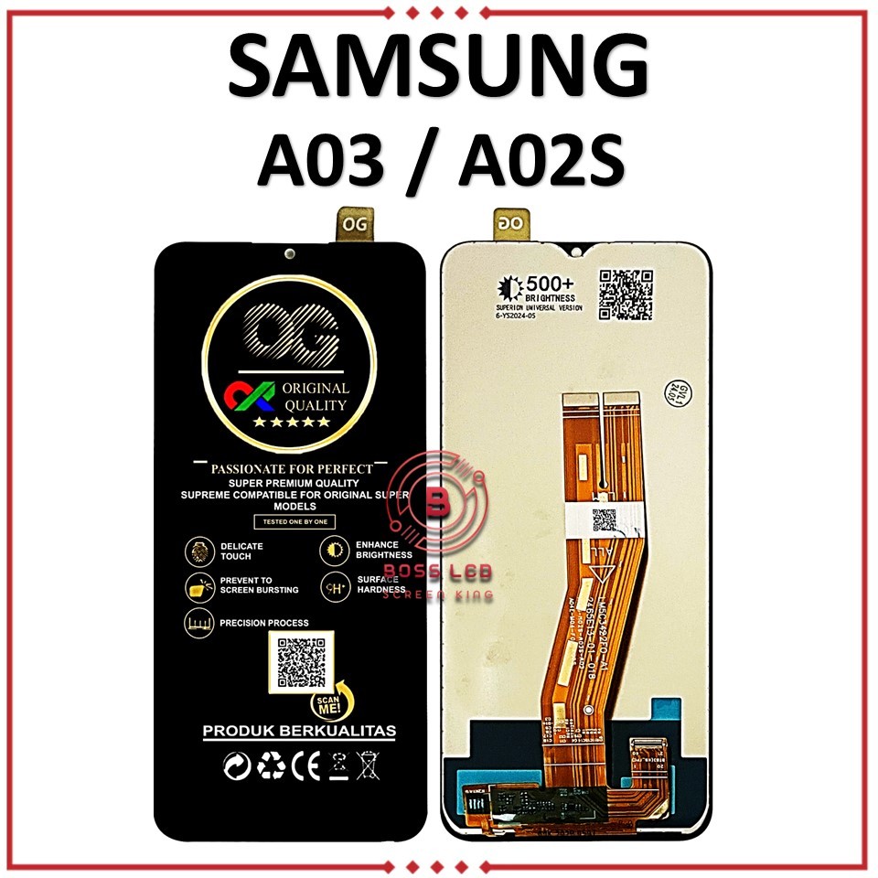 LCD TOUCHSCREEN SAMSUNG A03 / A02S ORIGINAL