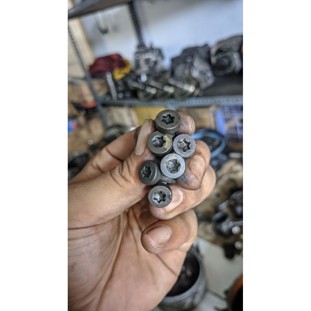 Baut one way megapro primus tiger original Copotan magnet L bintang Oneway