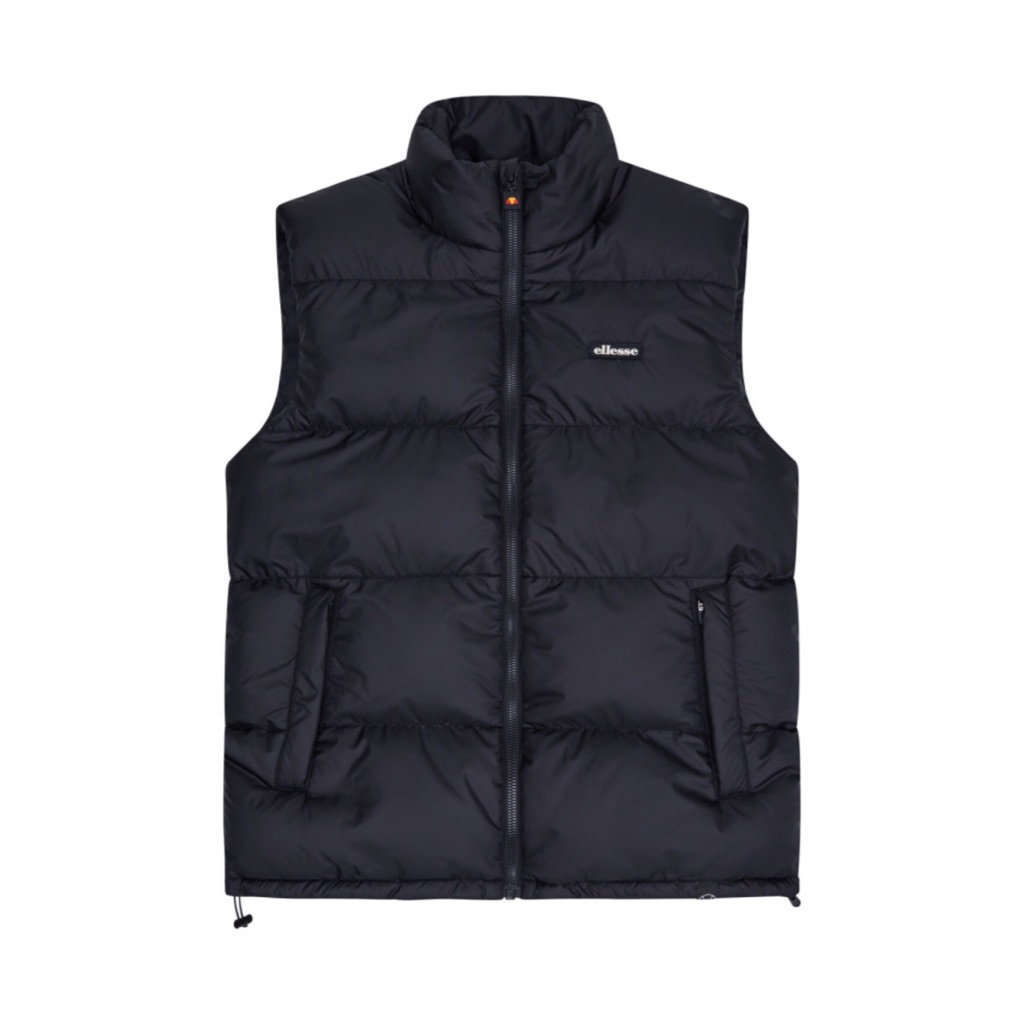 Ellesse Bargent Padded Gilet Vest In Black