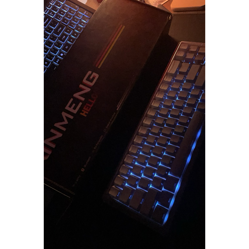 KEYBOARD XINMENG M71 V2 Gray Black Mechanical Preloved Bekas