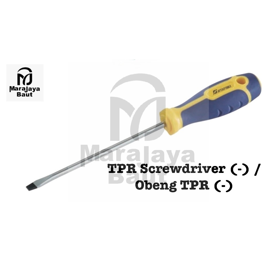 Jetjo Obeng TPR (-) TPR Screwdriver (-)