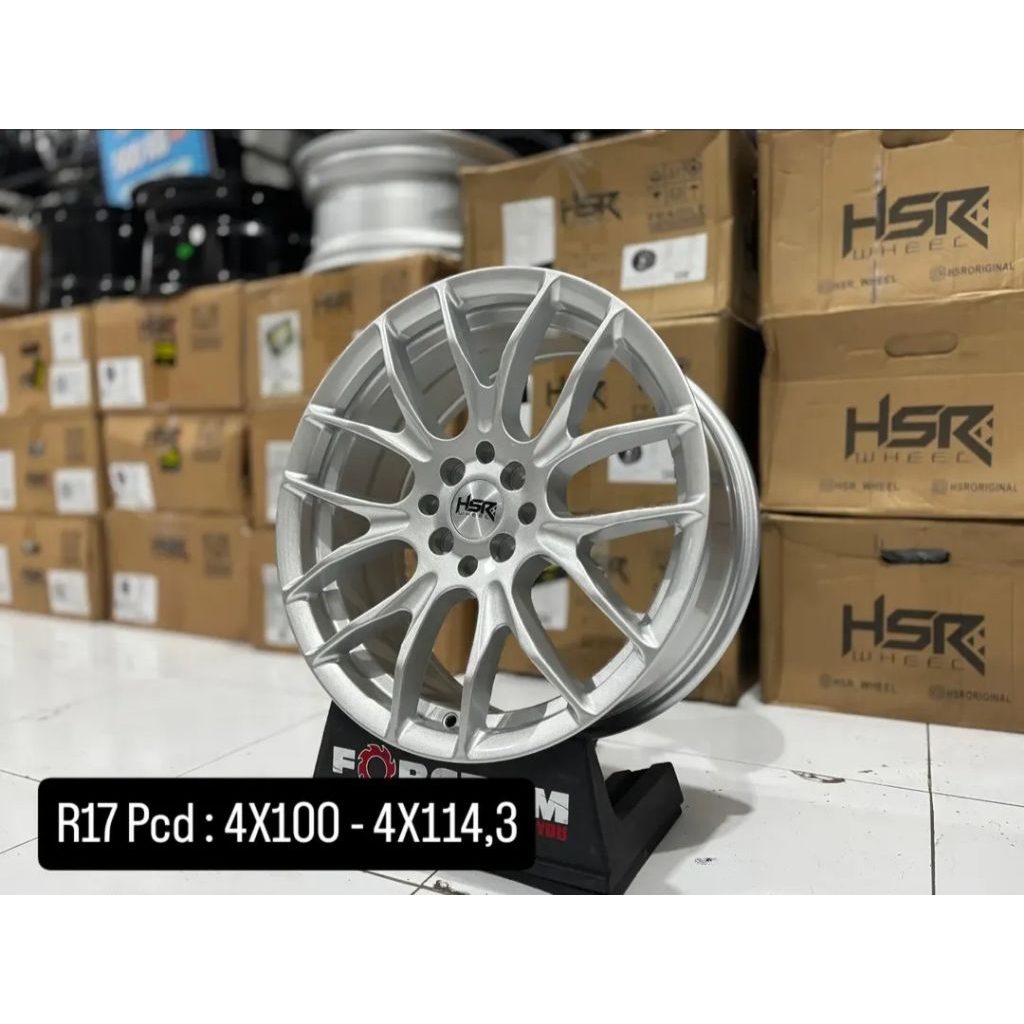 velg HSR OSTER R17 pcd 4x100-4×114,3