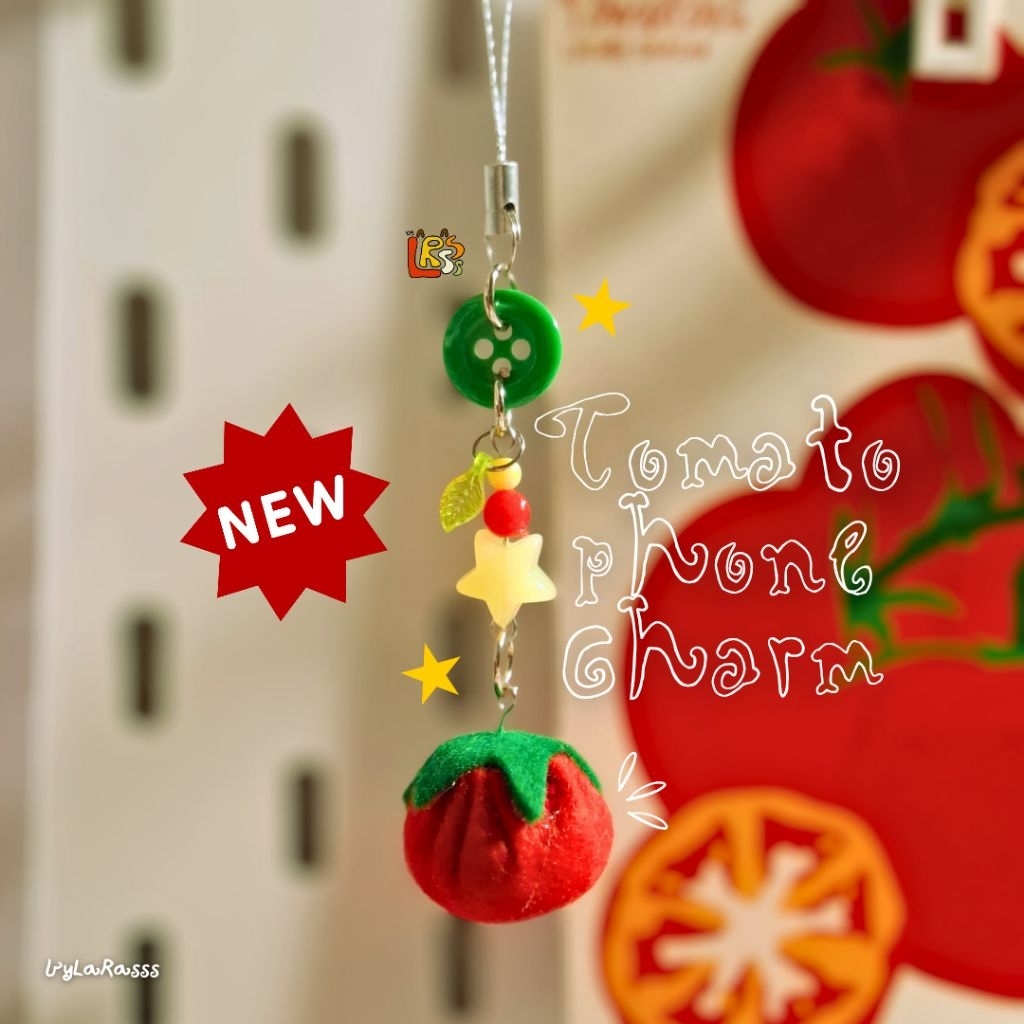 NEW Tomato Juminocore Phonecharm Keychain Heisei Retro