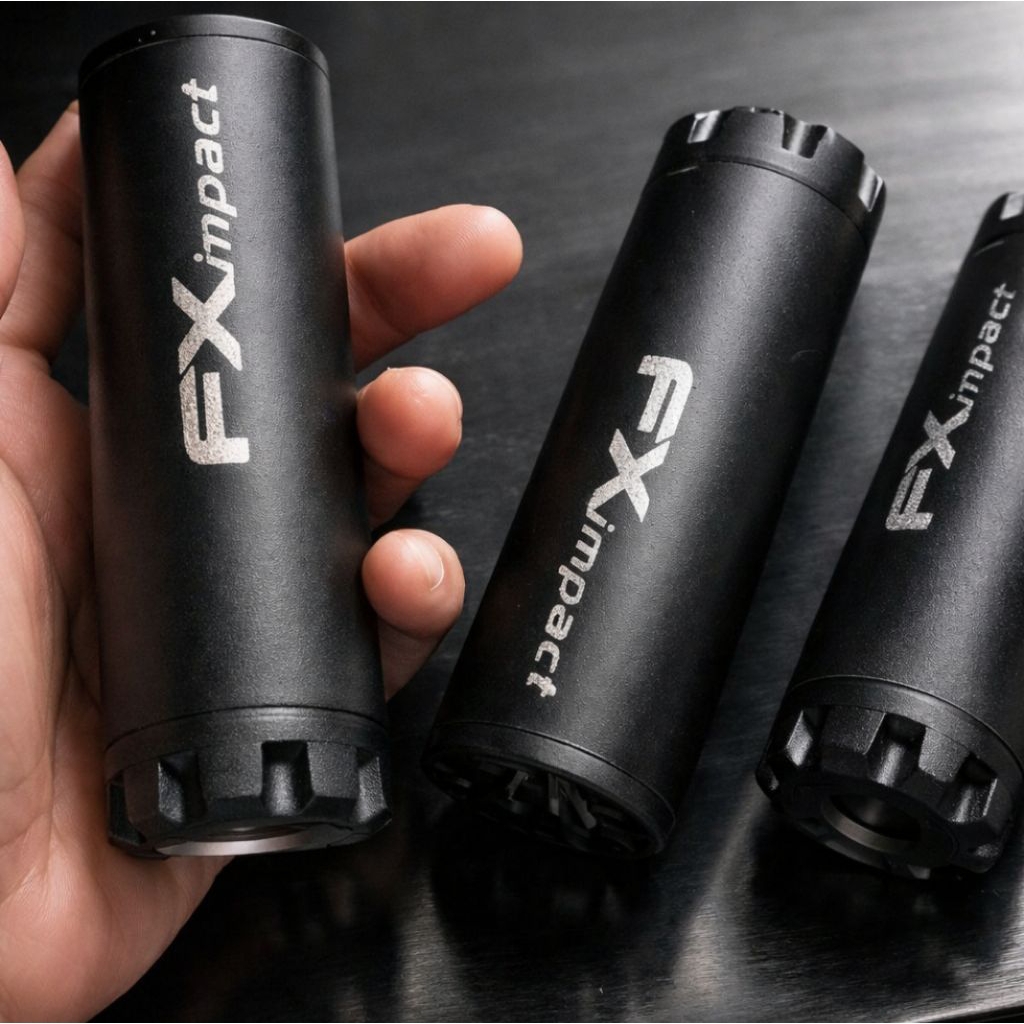 peredam silencer od38 cnc custom dijamin super senyap dan presisi pnjg12cm