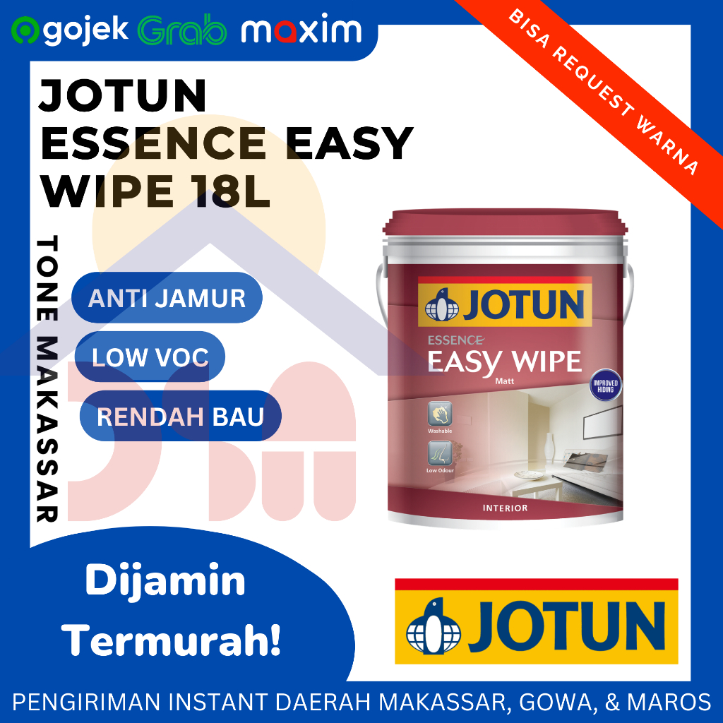CAT JOTUN INTERIOR EASY WIPE 18L