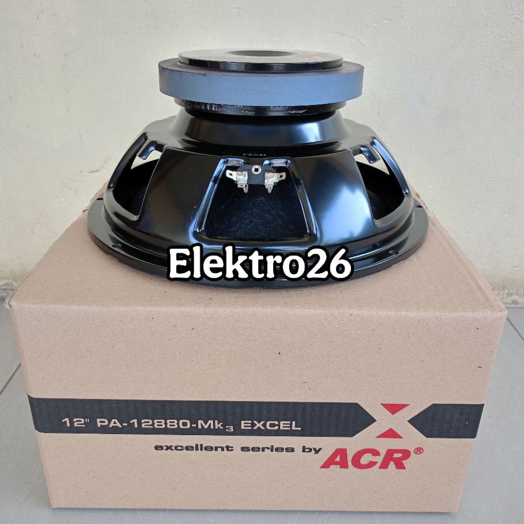 Speaker ACR Excellent 12 inch PA 12880 MK³ EXCEL