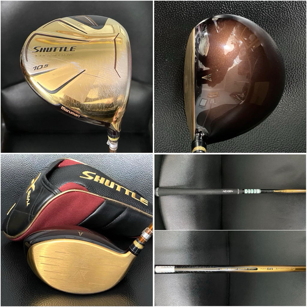 Stik Golf Driver Wood 1 Maruman Shuttle Type X Gold