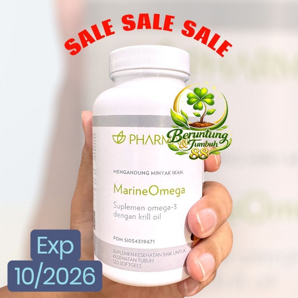 Suplemen MO Marine Omega 3 V2 Minyak Ikan Omega3