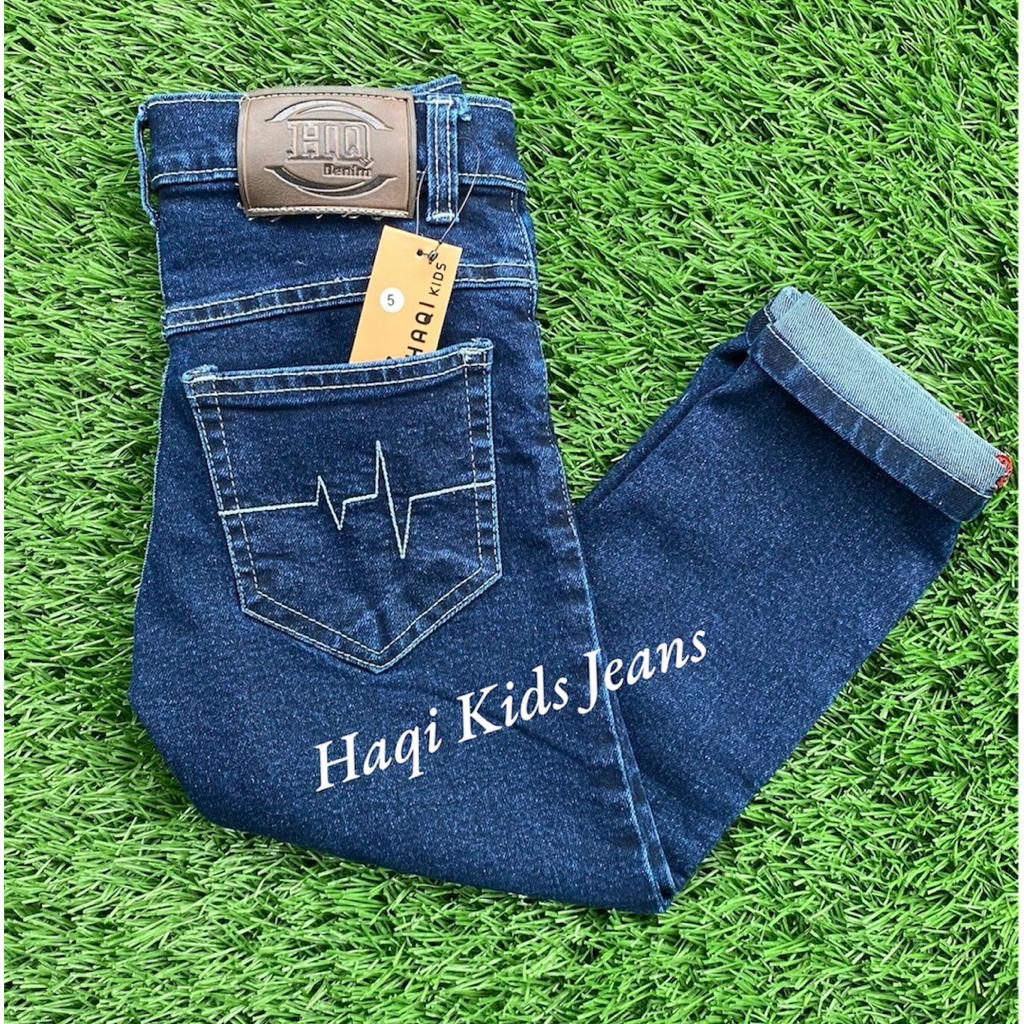 Celana jeans Selvedg Anak Laki-Laki 4-12 Tahun termurah