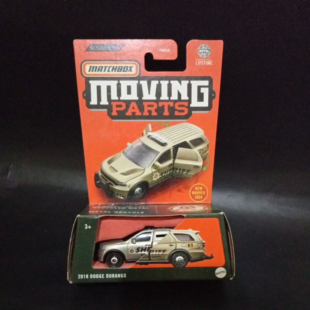 Matchbox moving parts 2018 Dodge Durango