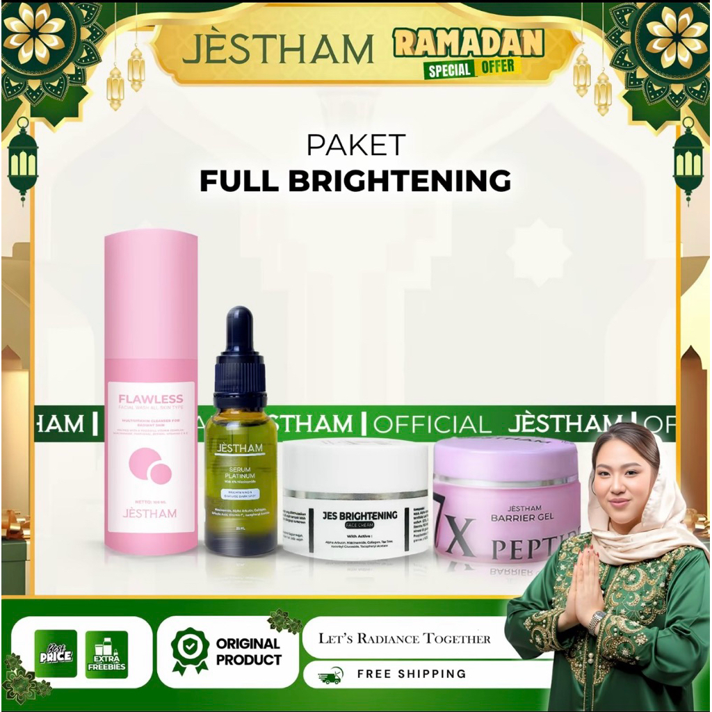 ReadyJestham Paket Skincare Lengkap