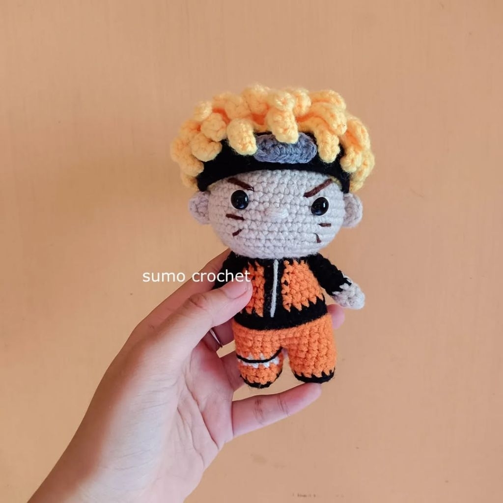 boneka naruto | boneka rajut naruto | handmade