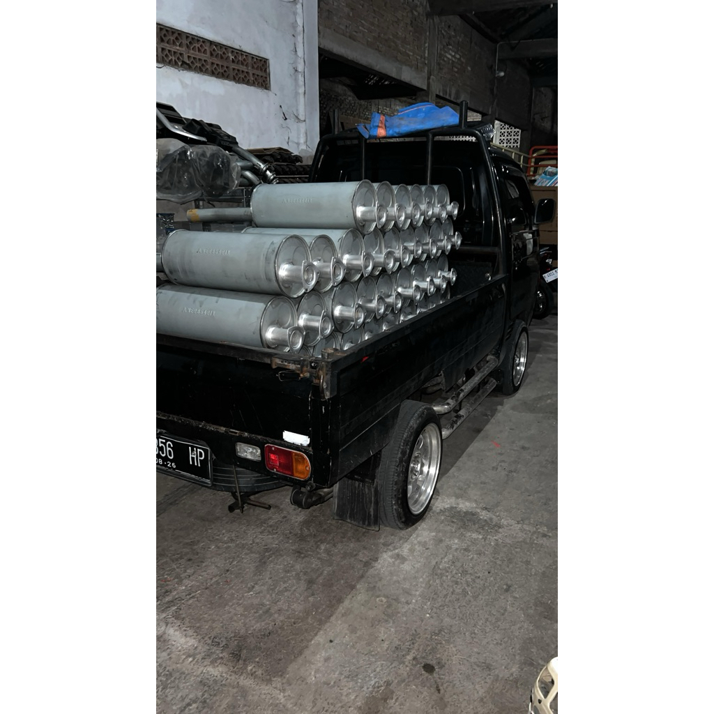 Tabung knalpot canter original