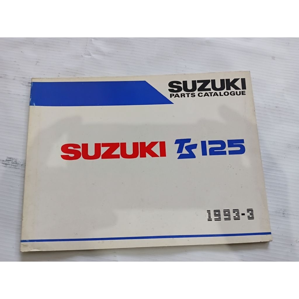 Buku Catalog Part Suzuki TS125 Original Nos