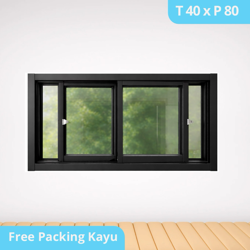 Jendela Sliding Polos T 40 x P 80