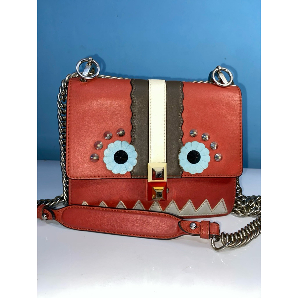 Fendi monster sling solder bag