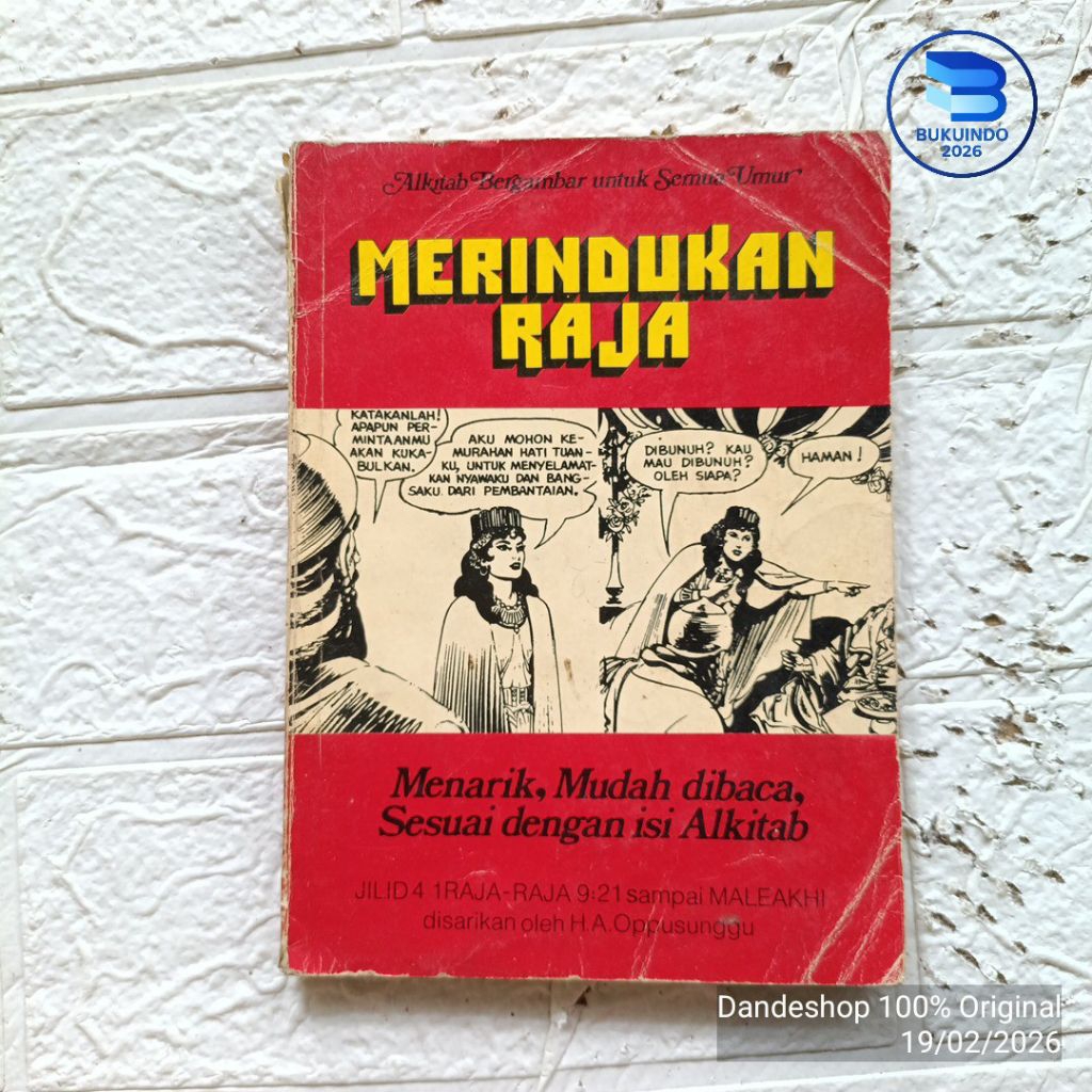 Merindukan Raja - Alkitab bergambar untuk semua umur - Buku Cerita Anak Bekas Preloved