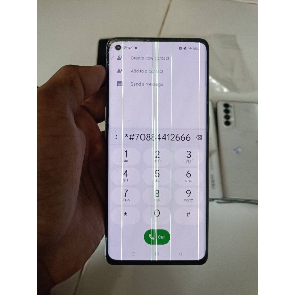 OPPO RENO 5 PRO 5G EX INTER, MINUS LCD
