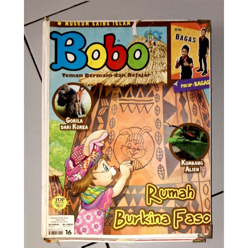 MAJALAH BOBO BENDEL 2013 DARI NO 16