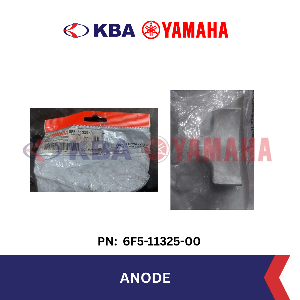 Yamaha Genuine Parts - ANODE (PN: 6F5-11325-00) motor mesin tempel