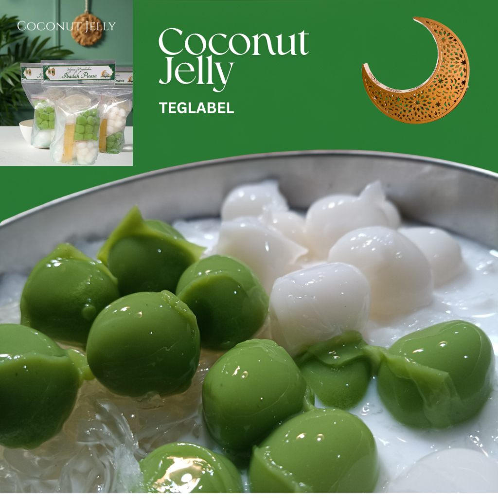 Es Kelapa Jelly Coconut Jelly Dessert Es Kelapa Muda