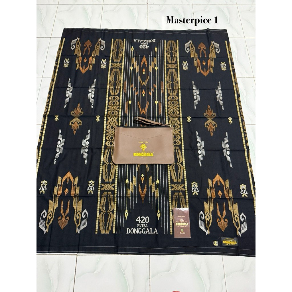 -toko alharomain- Sarung DONGGALA seri MASTERPICE masterpiece sarung putra donggala motif masterpice