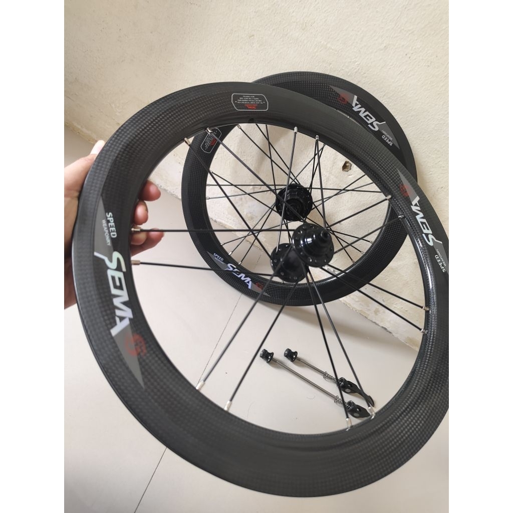 Wheelset Sema Carbon 16 349 Vbrake/Ubrake