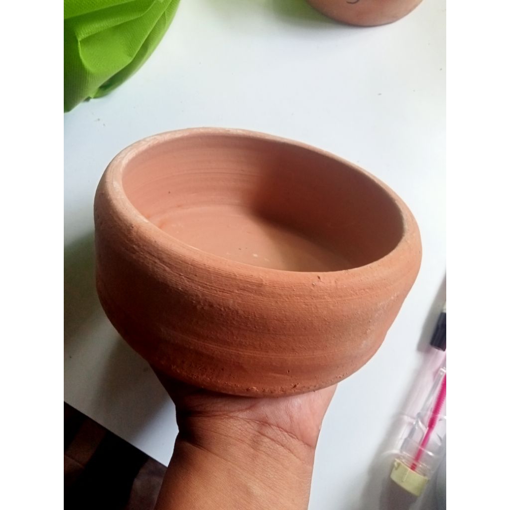 gerabah wadah pakan kucing dan kelinci