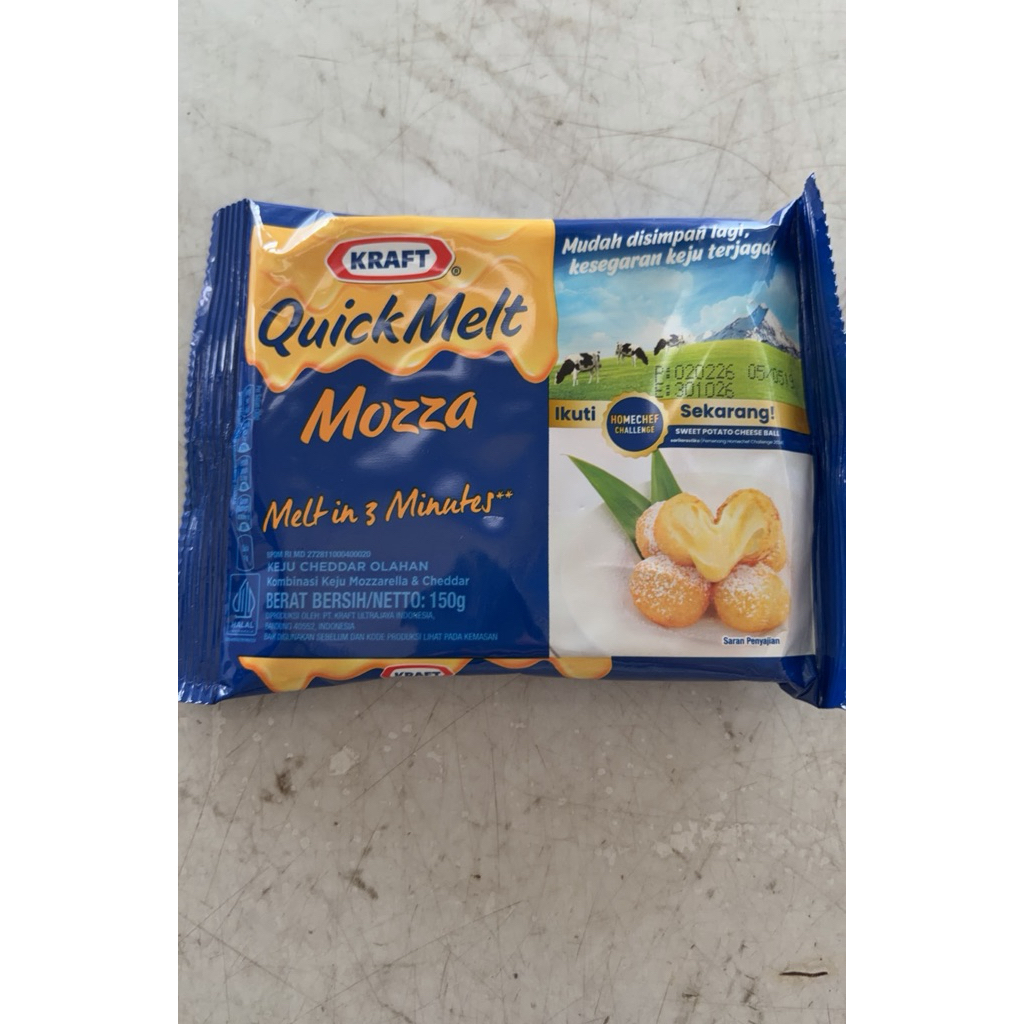 Kraft quick melt 165gr/ keju kraft quickmelt 165gr