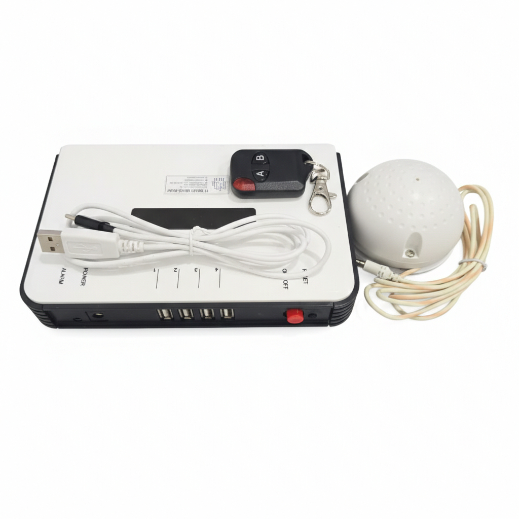 Display alarm port 4 / alarm handphone dan tablet