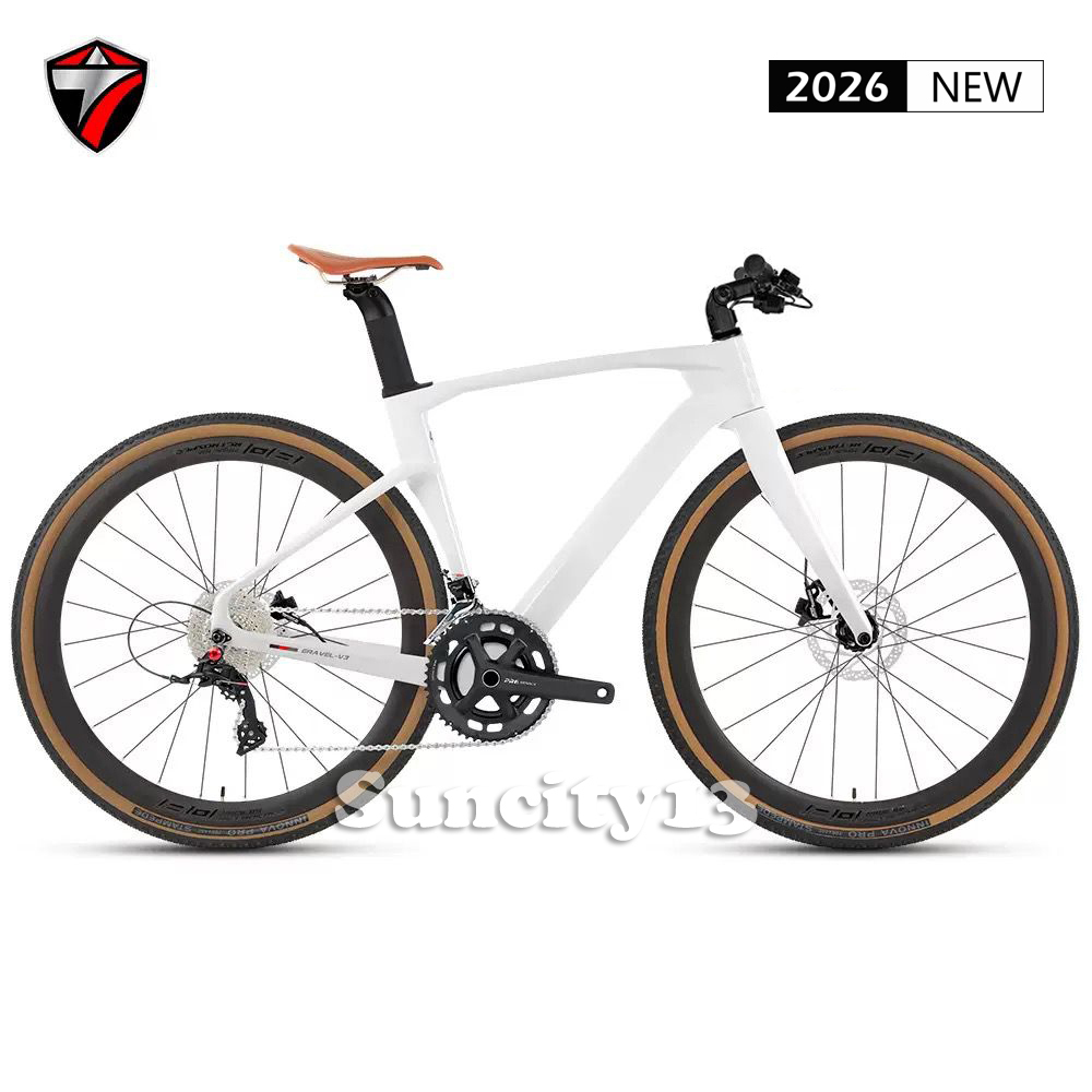 PREORDER Twitter Gravel V3 Flatbar Carbon FULL HYDRAULIC Sepeda Gravel Gravel bike