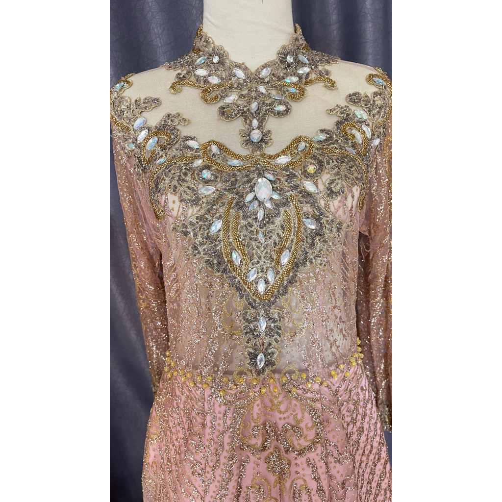 PL Gaun Pengantin Dusty Pink/ Dress wedding / Gaun pernikahan