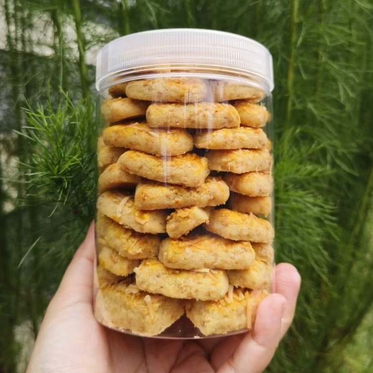 Kue kering KASTENGEL (kemasan toples jar 500ml)