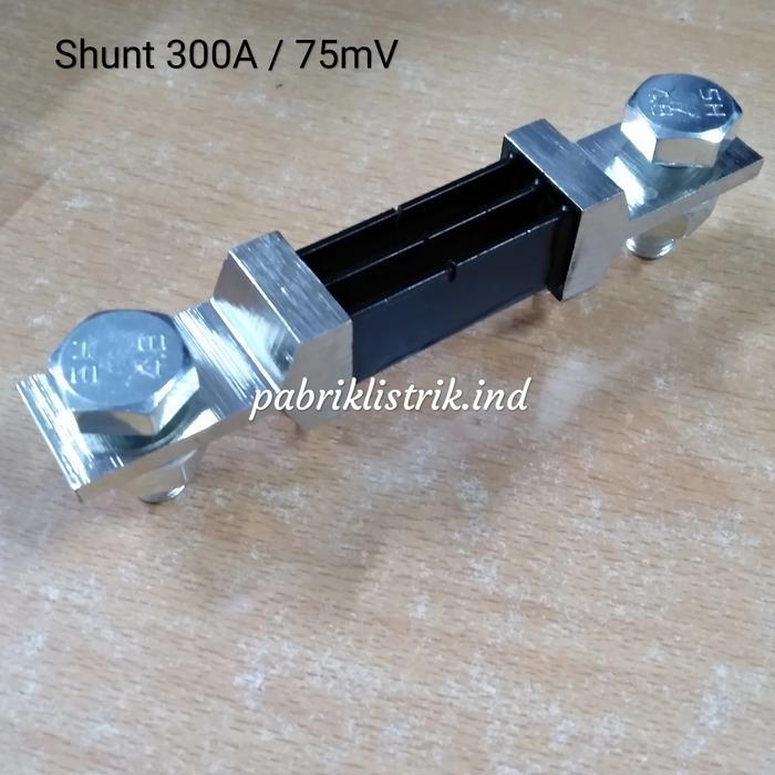 Shunt Current Resistor 300A 75Mv For Ampere Meter Dc Fl-2
