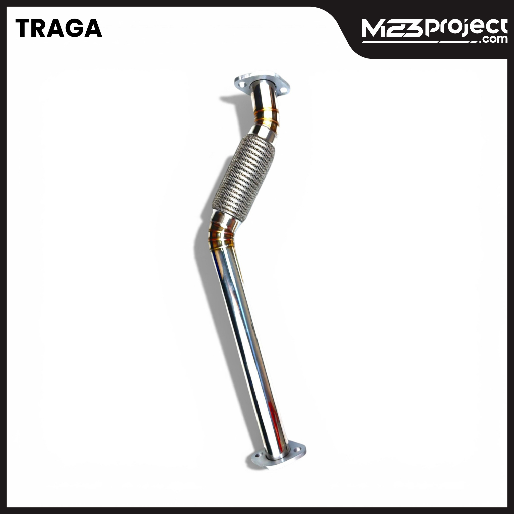 FLEKSIBEL KNALPOT PNP JARING STENLIS UNTUK KENDARAAN DI MOBIL ISUZU TRAGA