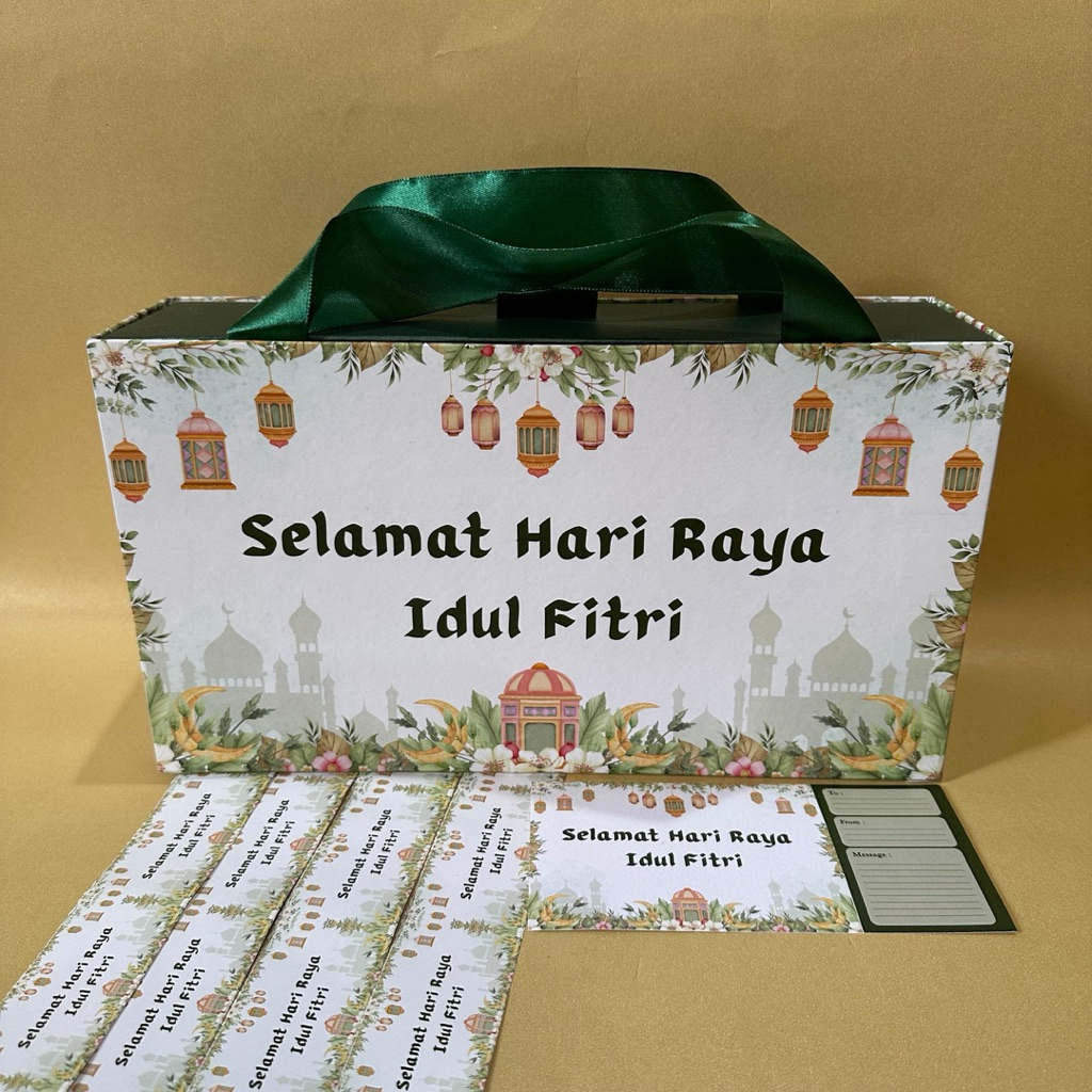 HAMPERS IDUL FITRI | BOX LEBARAN KUE KERING | HARDBOX IMLEK SERBAGUNA | HAMPERS BOX IMLEK