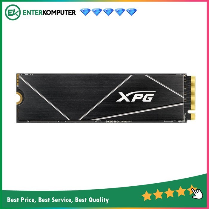 ADATA XPG GAMMIX S70 BLADE 1TB PCIe Gen4x4 - R 7400MB/S W 5500MB/S - AGAMMIXS70B-1T-CS