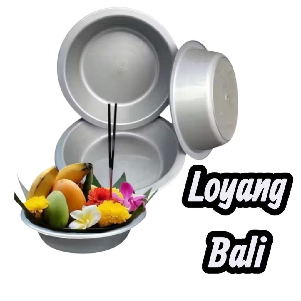 100 Pcs Loyang bali bokor sodan tempat canang
