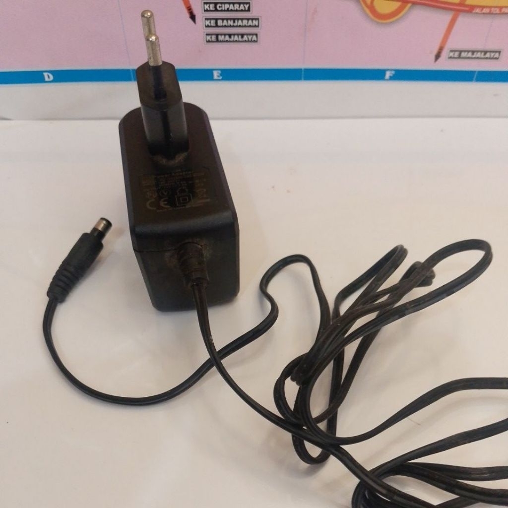 Adaptor bekas Charger FiberHome 12V 1.5A Original | Power Adapter Modem ONT